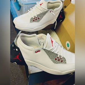 Jordan ADG 2 White Cement, Black & University Red Men Sz. 11-#CT7812, In The Box